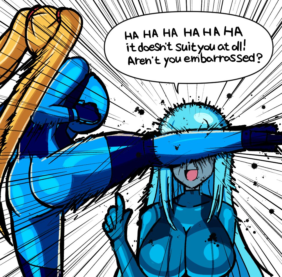 Samus and Damus have become really close over the past year… 😉