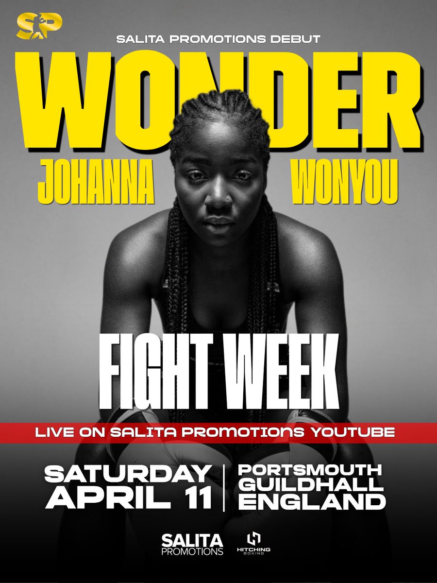 Welcome to the team, Johanna “Wonder” Wonyou! 🤝
The next big bantamweight treat in the division, making her Salita debut on April 11 ➡️ Live on Salita Promotions YouTube.
Link in bio. 👌