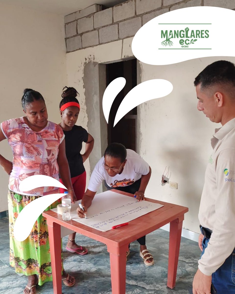 ManglaresEc's tweet photo. En @ManglaresEc  Iniciamos el programa Emprendimiento, Empoderamiento y Liderazgo Femenino junto a mujeres de San Rafael, Hualtaco – Huaquillas, impulsando comunidades resilientes y manglares saludables. 💚 https://t.co/zIhrZx7SPw