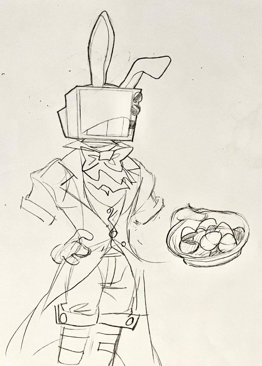 ceralkeelar's tweet image. rgb easter bunny doodle #rgb #tpoh #rgbfanart #tpohfanart 

dont bully me i havent drawn in awhile so i might suck