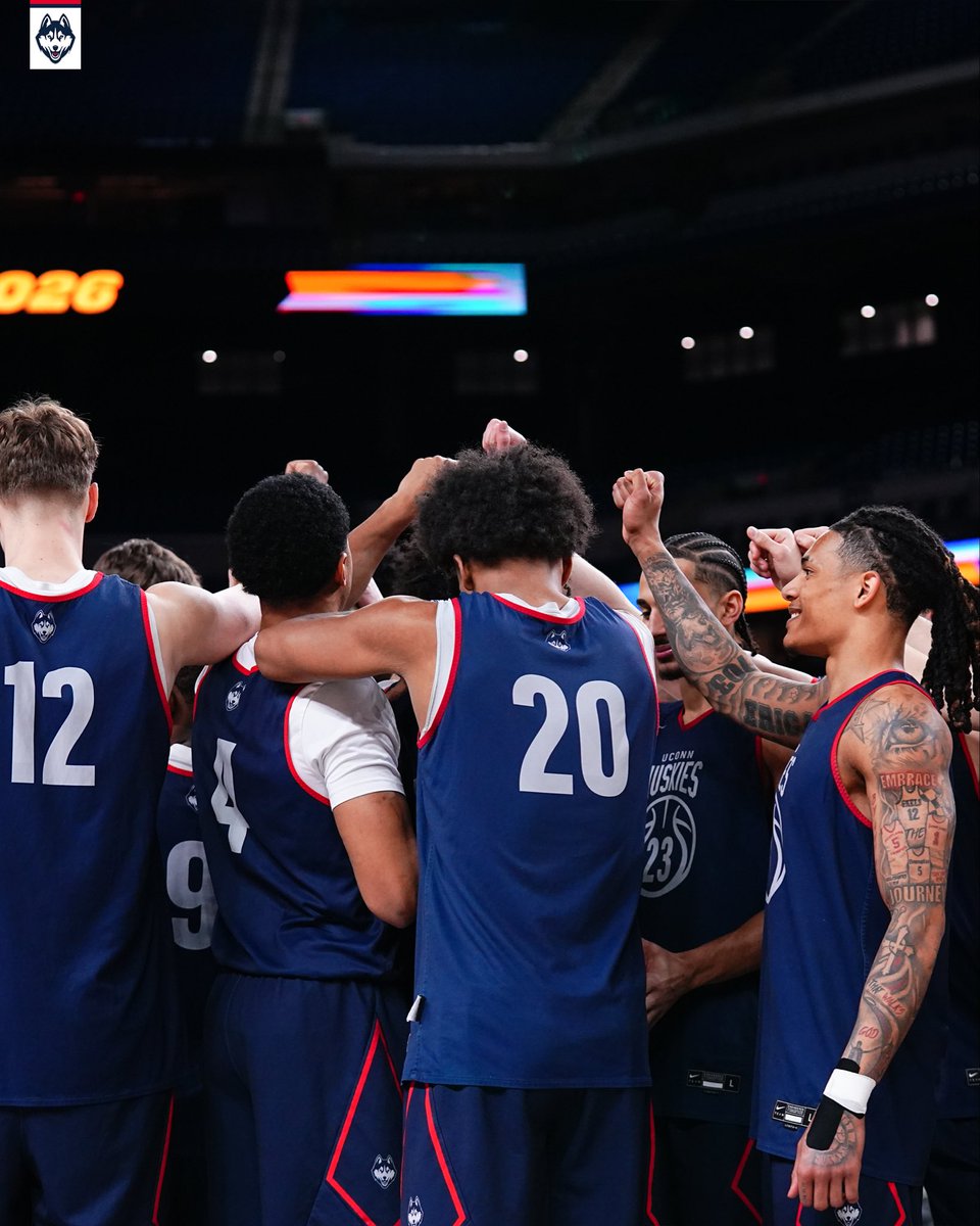 UConnMBB's tweet photo. Last gameday reps 💪

Stage is set in Indianapolis. https://t.co/17JrSmHaZo