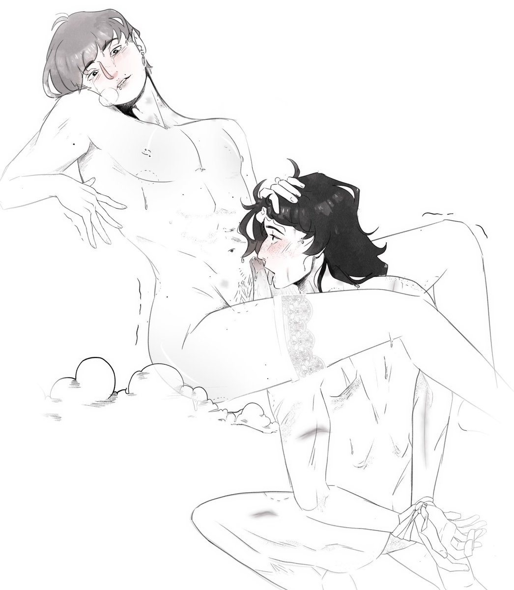 did someone order service sub puppy top mike wheeler? but made it cleradin bc will the wise has mike the brave on a chokehold–

part one 🤭 more to come for mike bday tomorrow #byler #bylerfanart