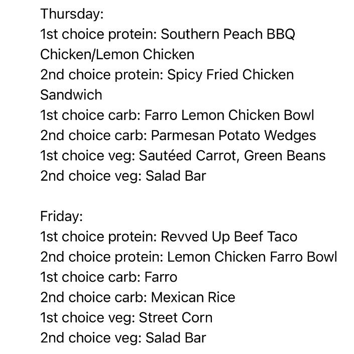BluSportScience's tweet photo. Best Choices in The @McCallieSchool Dining Hall

Fuel your Academic and Athletic Game:
1. Earlier Bedtime = Deeper Sleep = Improved Thinking/Memory, Recovery, Skill Execution and Physical Adaptation 
2. Sleep 8+ hours
3. Strive for Consistent Bed and Wake Times https://t.co/TdvnvdUZrM