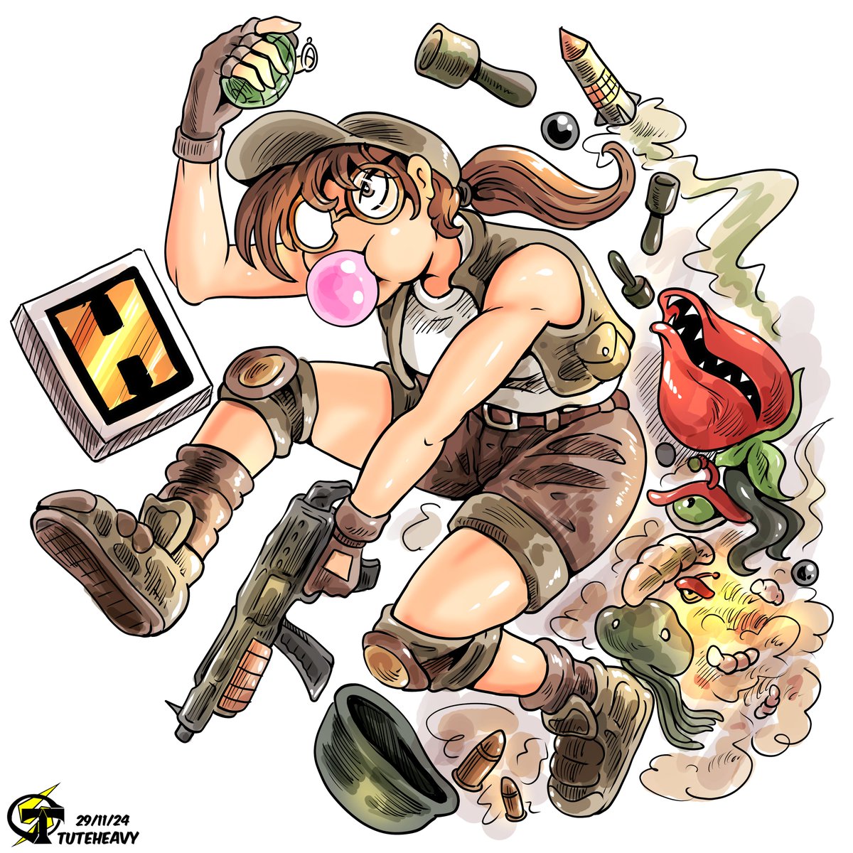 Tuteheavy Art tweet media