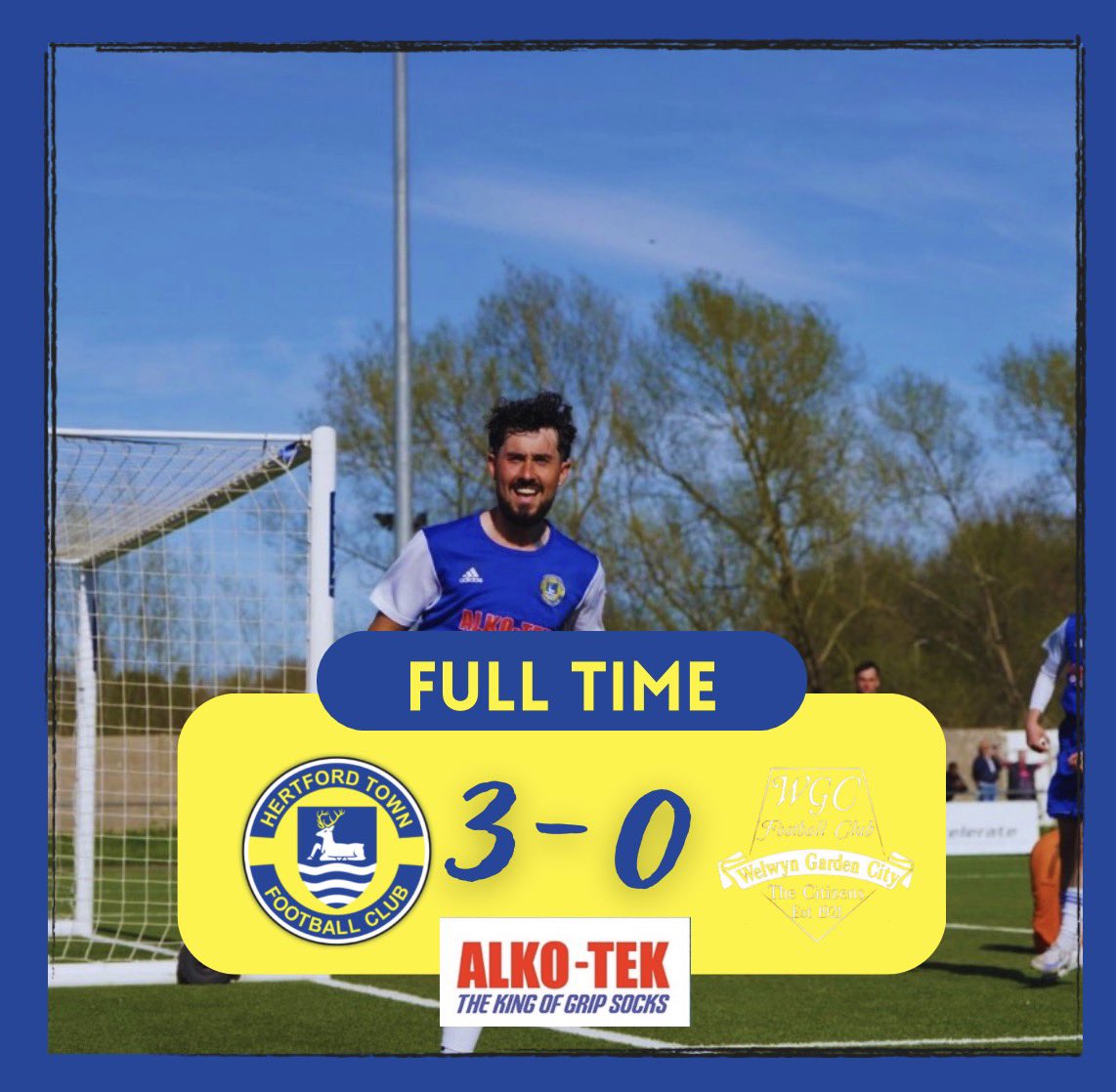 HertfordTownFC's tweet image. FULL TIME 

Hertford 3-0 Welwyn

Connor Furlong⚽️⚽️
Noah Mosanya ⚽️

What a win boys 😍😍😍

#htfc #hertfordtownfc #blues