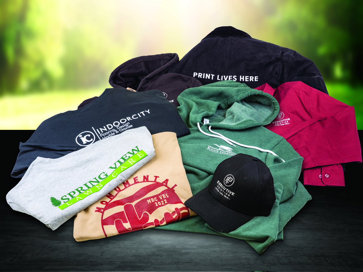 ExecPrinting's tweet image. Wear your brand.
Build recognition.
Look professional.
Branded apparel made to work as hard as you do.
#ExecutivePrinting #BrandedApparel #CustomApparel #Workwear