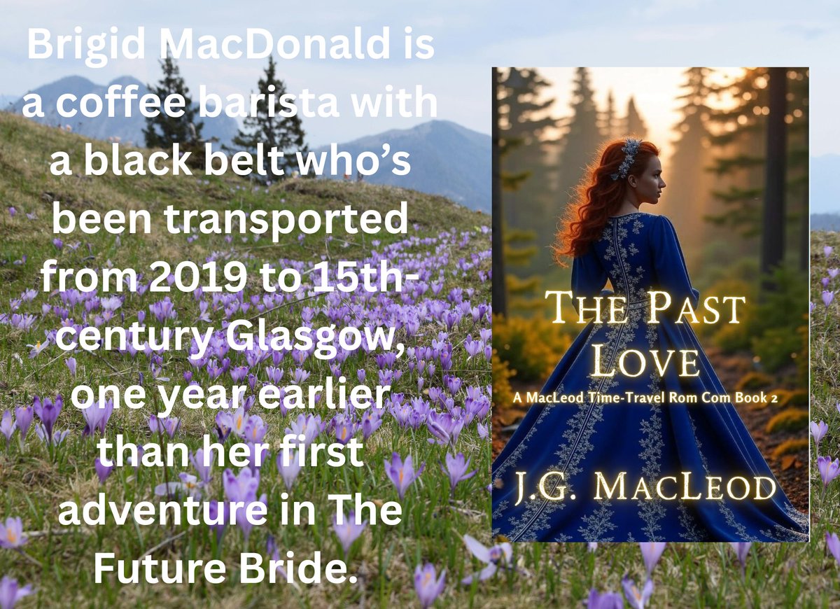jgmacleodauthor's tweet image. #ReadersCommunity, The Past Love is $4.99 on Kindle. 📚🗡️🇨🇦🏴󠁧󠁢󠁳󠁣󠁴󠁿⏳🚶‍♀️💋
mybook.to/ThePastLove

A time-travel adventure with action, slow-burn romance, wilderness survival, &amp;amp; comedy. No heavy politics or sexual violence.

#RomComBooks #enemiestolovers #bookaddicts #Fun #Hiking #Time