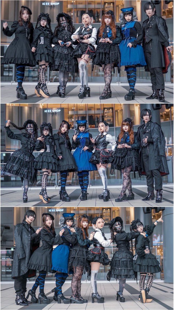 r0zen_vamp's tweet image. 渋谷制圧 / Gothic and Lolita 関東支部
 #GLM  #GLM14 #ゴスロリマーケット