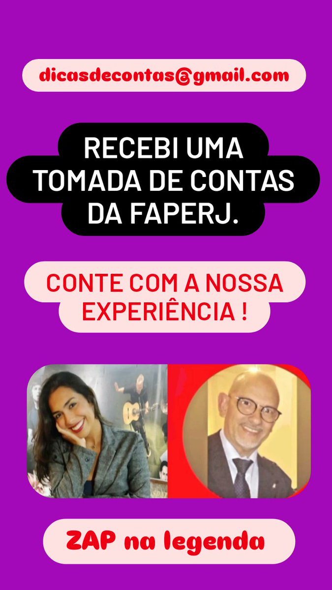 Dicasdecontas's tweet photo. Quer resolver seu problema de tempo, qualidade e confiabilidade ?
Submissão, execução, prestação de contas
e revisão de relatório técnico.
DICASDECONTAS@GMAIL.COM
Zap (21) 980502013
#faperj #tecnovaIII #fomento #prestaçõesdecontas
#EditaisFAPERJ2025
Veja nossa Bio. https://t.co/pOQ8xipBtI
