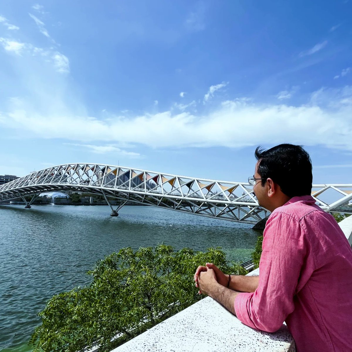 "Sometimes, perspective changes everything."
#AtalBridge #Ahmedabad