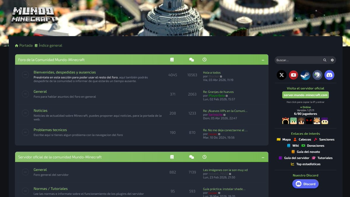 Mundo Minecraft tweet media