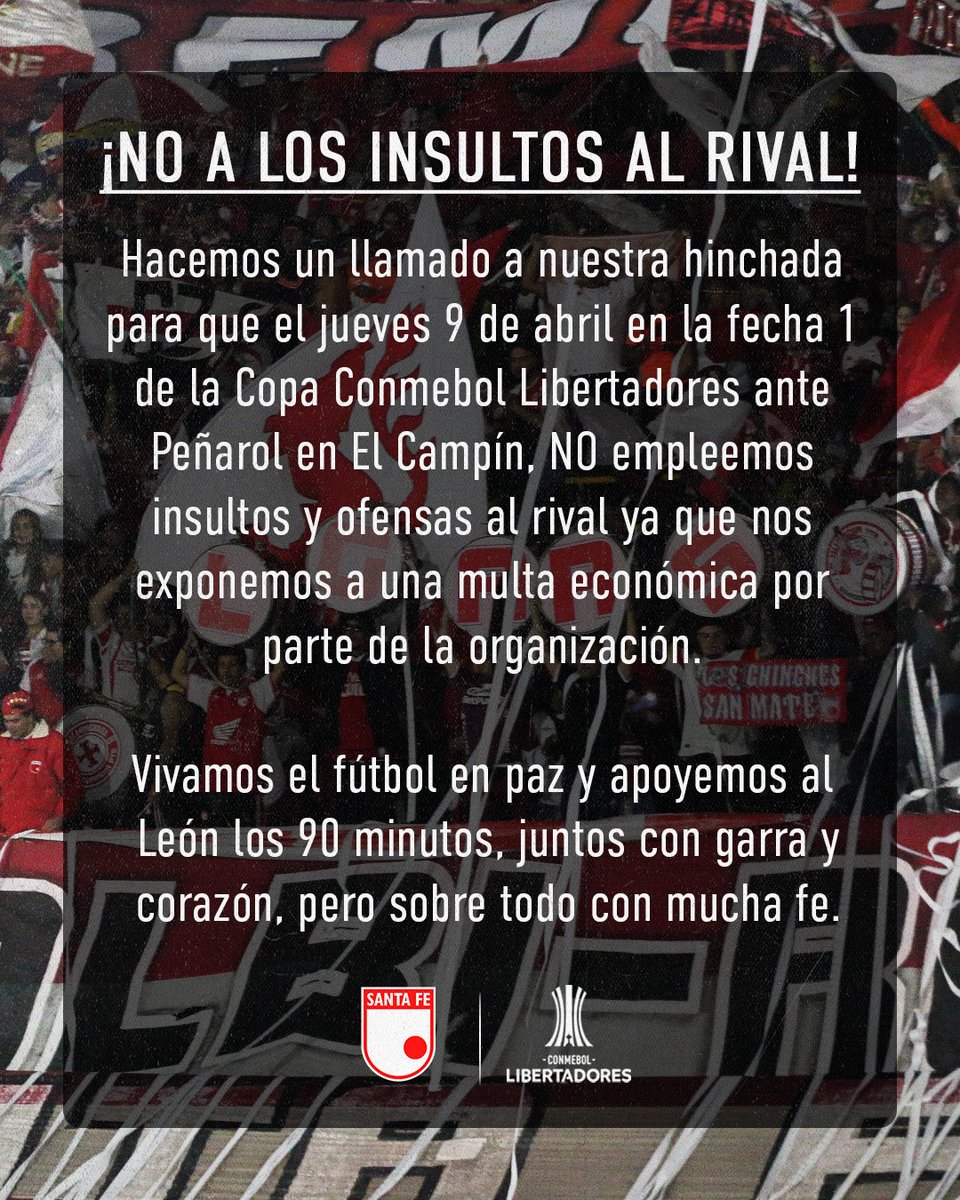 Independiente Santa Fe tweet media