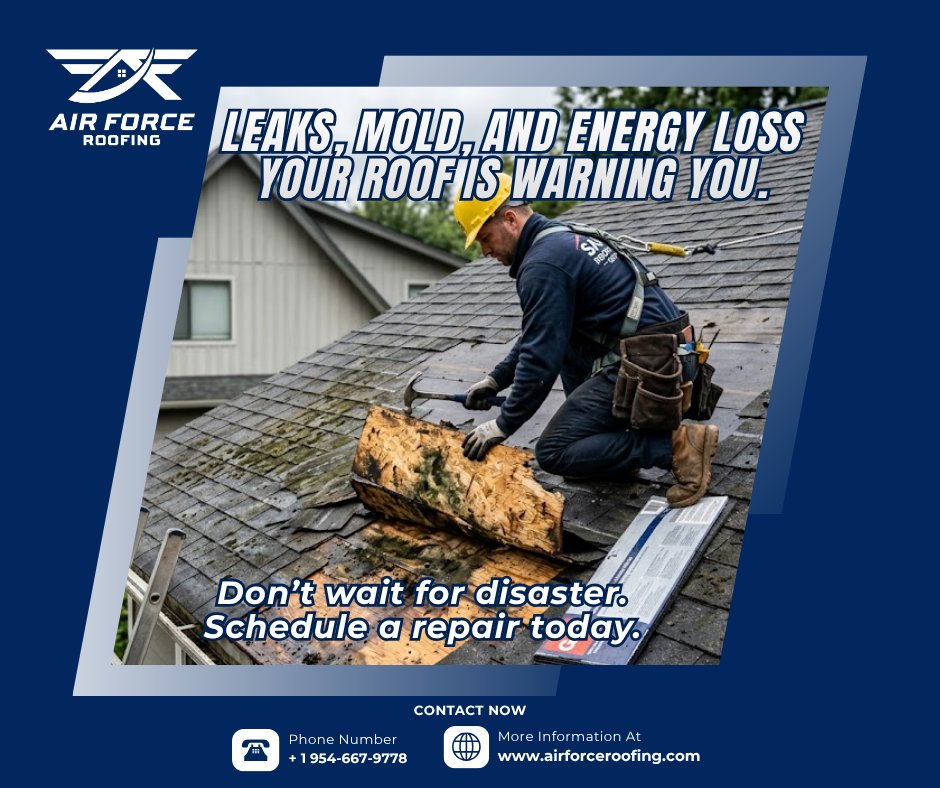 Air Force Roofing tweet media