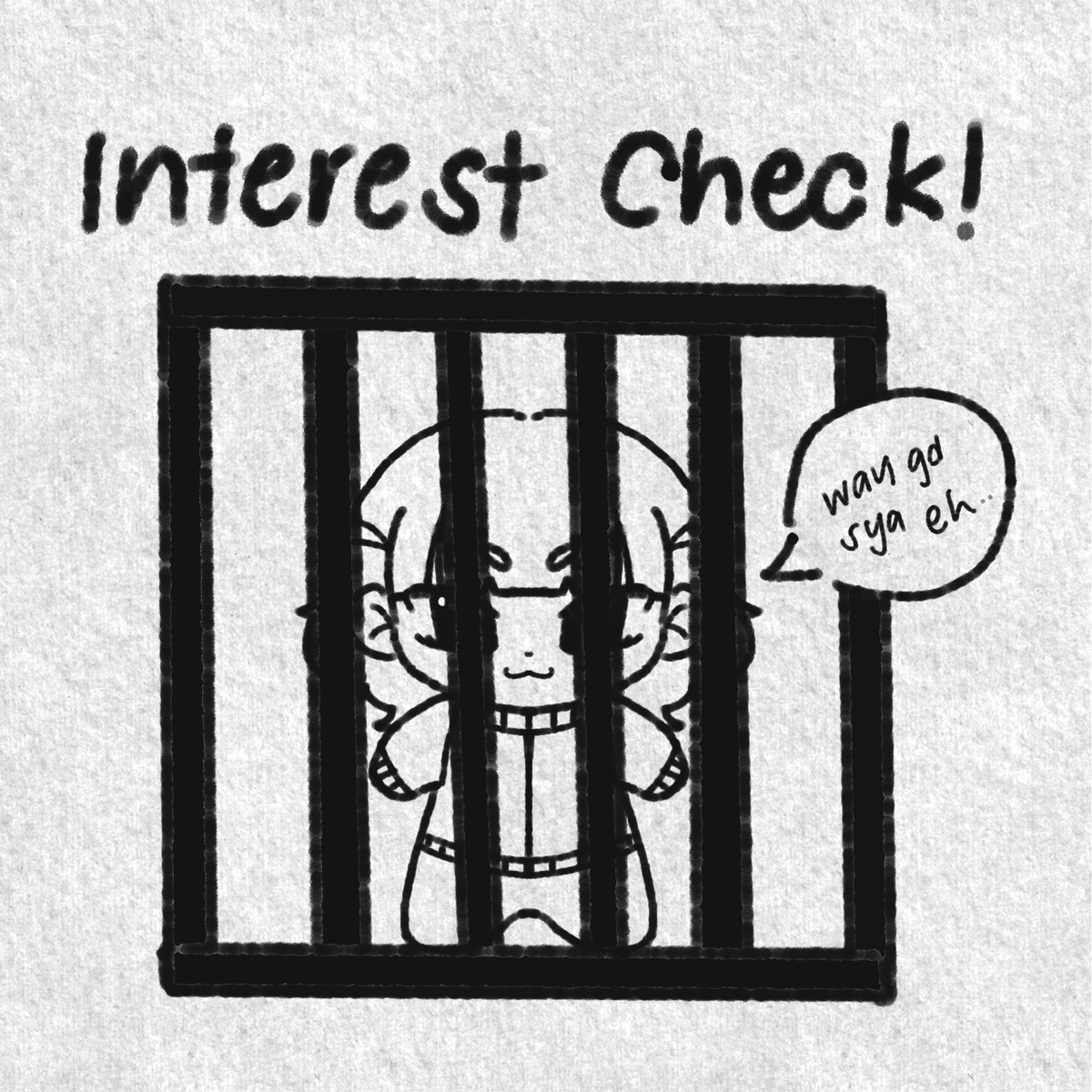 iwanyoomi's tweet photo. do you have a 10cm plush of your favorite character/s?  

have you ever thought of putting them behind bars just because you felt like it? 

well.... you're in luck! ( •̀ ω •́ )✧

this is an interest check for my jail booth standees made especially for 10cm plushies! https://t.co/ssAUJdk0BY
