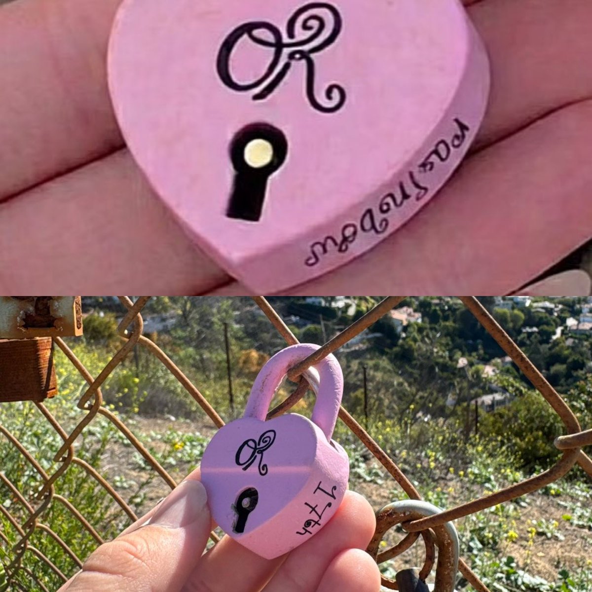 Os quatro cadeados de Olivia Rodrigo espalhados pelo mundo foram encontrados em Los Angeles, Londres, Paris e Nova York.

“Abril”, “drop”, “dia 17” e “Rainbow” são as palavras gravadas neles. Um anúncio ou lançamento relacionado acontecerá dia 17 de abril.