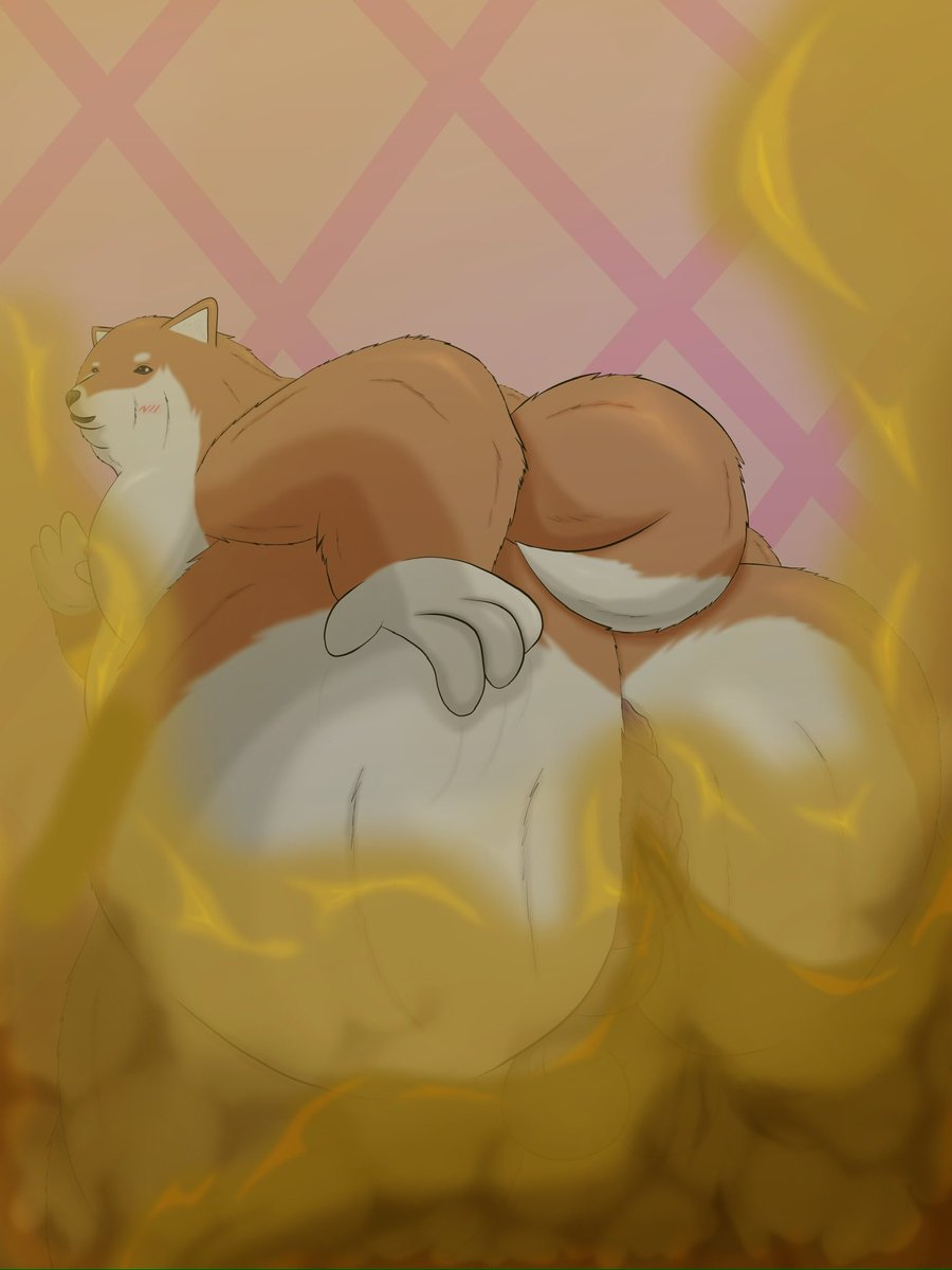 kmkmshirok's tweet photo. 表で描いた絵のケモ屁差分。
やっとケモ屁が描けて嬉しい。 https://t.co/8KlcAS32o6