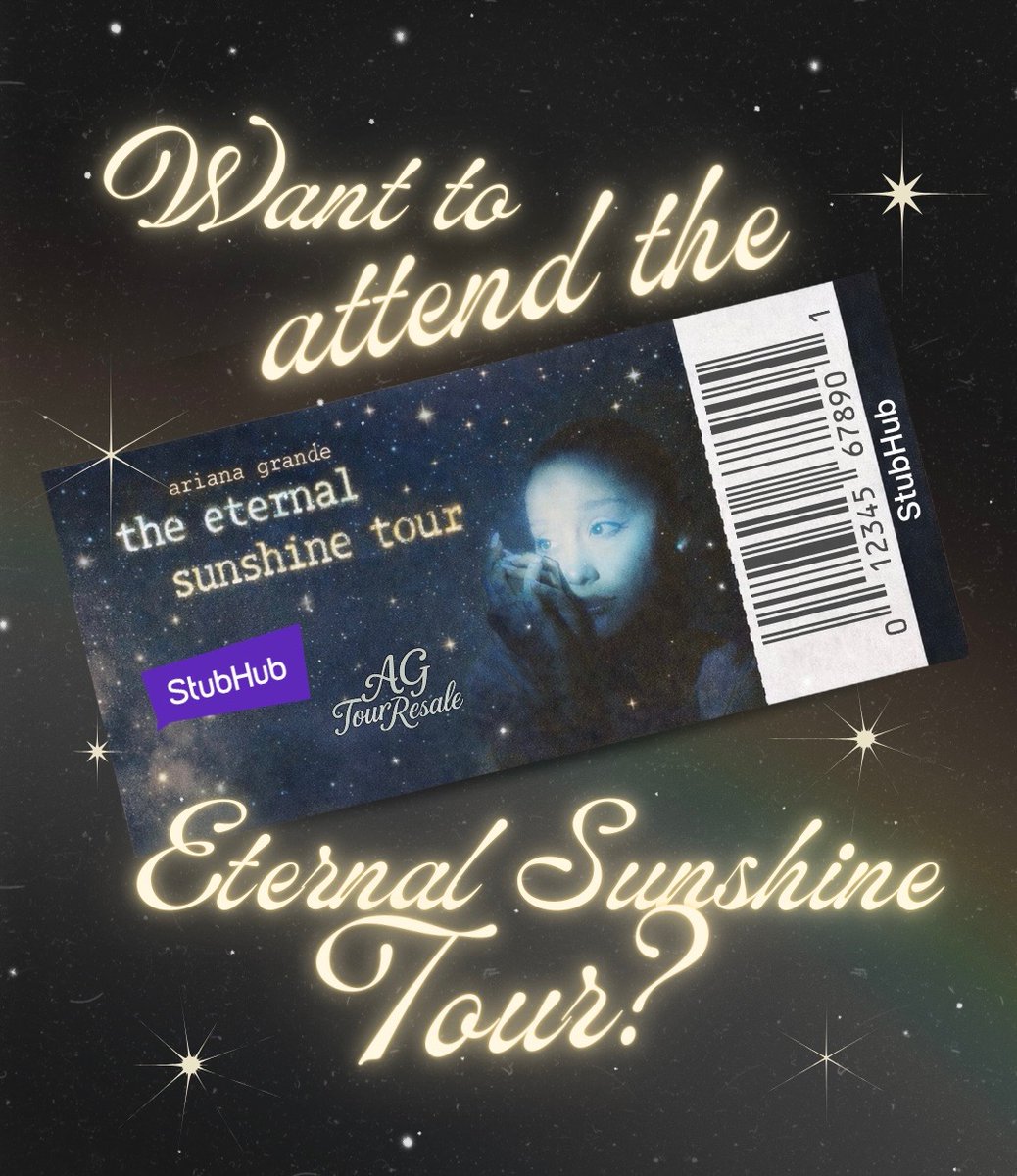 ariana tour resale 🫧 tweet media