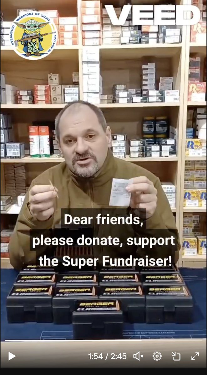 AndersRasmusso2's tweet photo. Mr. WAM and the #TeamYuri community are turning donations into precision hits at extreme ranges.π₯
ποΈ RAFFLE ALERT: Win prizes from the Da Vinci snipers themselves! Enter the new raffle and double the impact!
Join:π https://t.co/Vczqe961AF #ExtremeLongRange #WarriorsOfLight https://t.co/TzWzB8B6MC