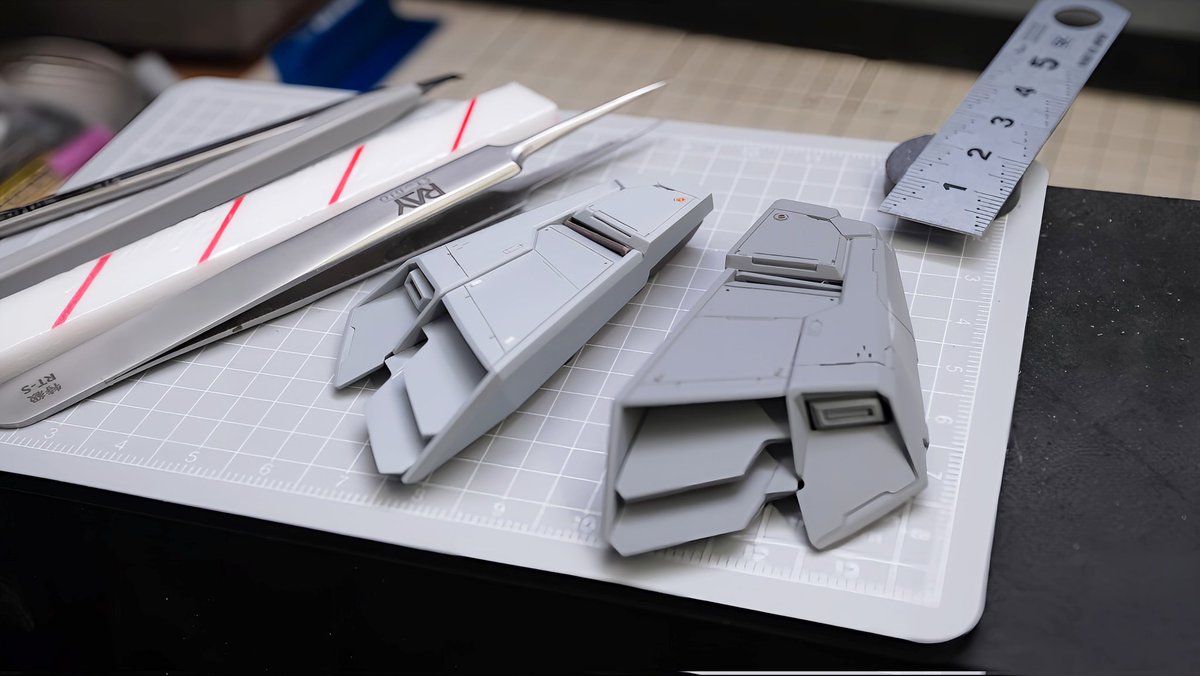 もう1個も終わったー！
ディティール入れ忘れがないことを祈る😴
マイナスモールドとかよく入れ忘れるのよね