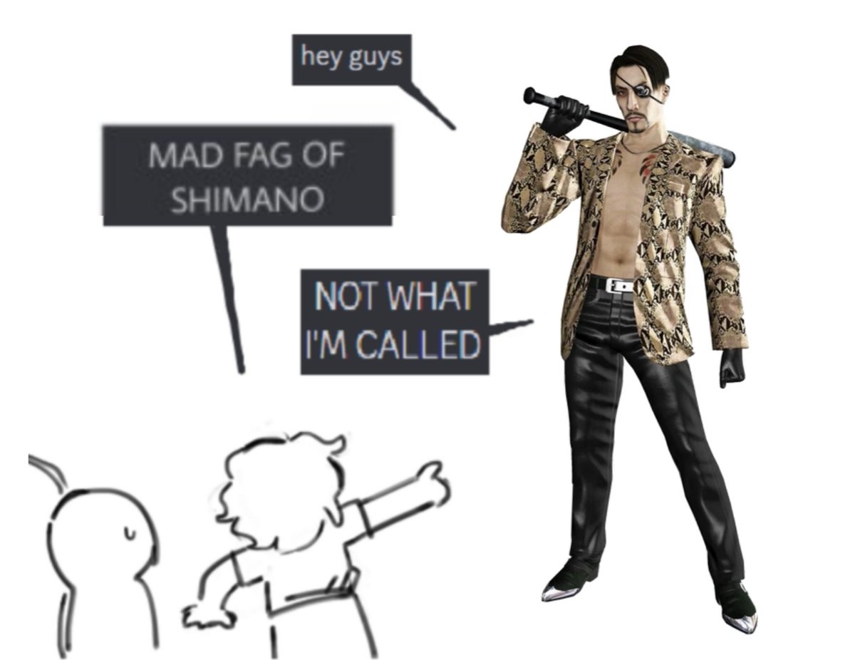 ana🍉 - ✨grimmjow, nanami and majima kisser ✨ tweet media