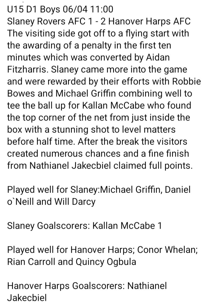 Slaney Rovers AFC tweet media