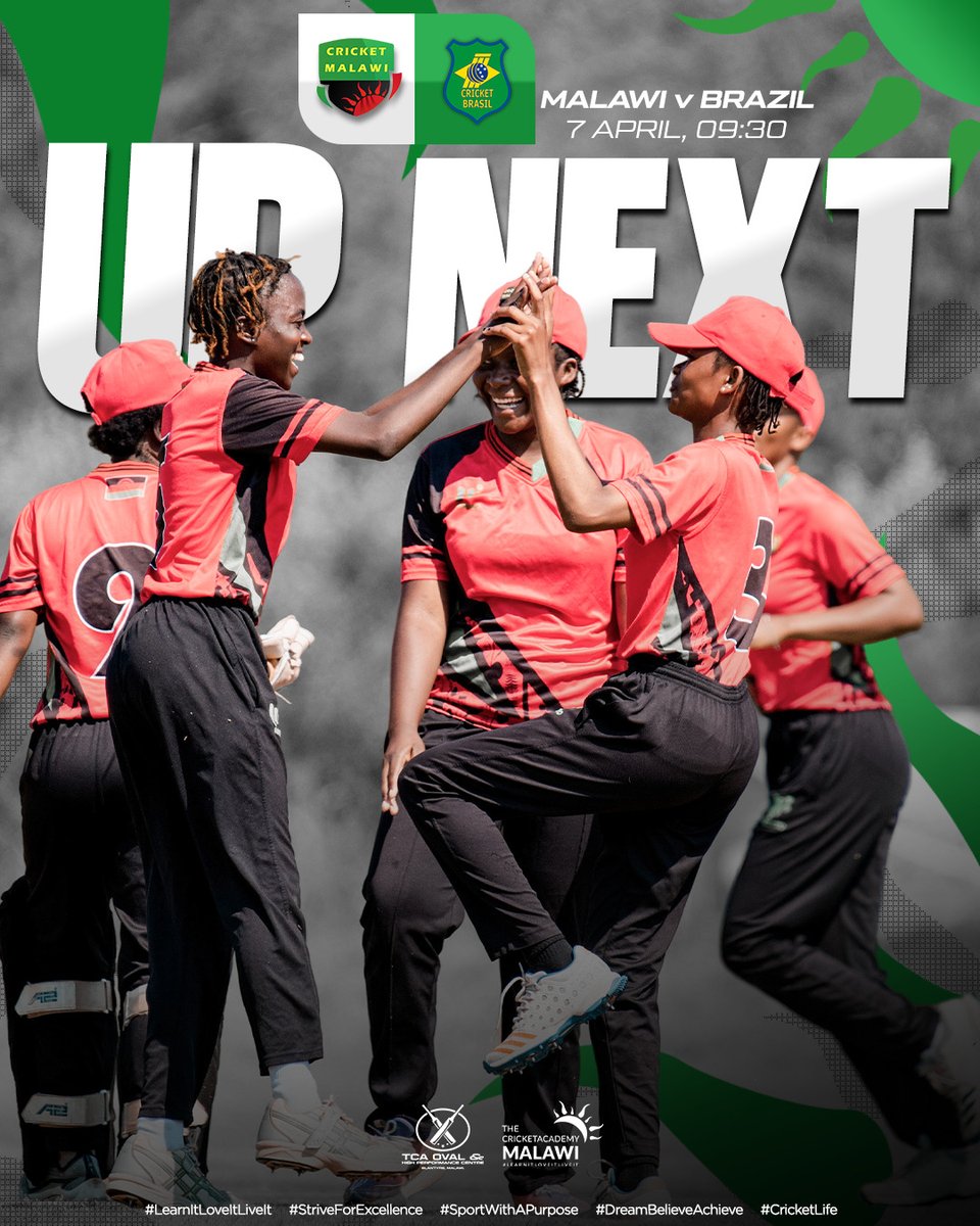cricketmalawi's tweet image. 🇲🇼🔥 UP NEXT MALAWI vs BRAZIL

A strong start to the campaign, now full focus shifts to tomorrow 💪

The team is staying grounded, working hard, and ready to put in another solid performance in the Kalahari Cup 2026 🇲🇼🏏

Match Day: Tomorrow
🇲🇼 Malawi vs 🇧🇷 Brazil
09:30
Watch