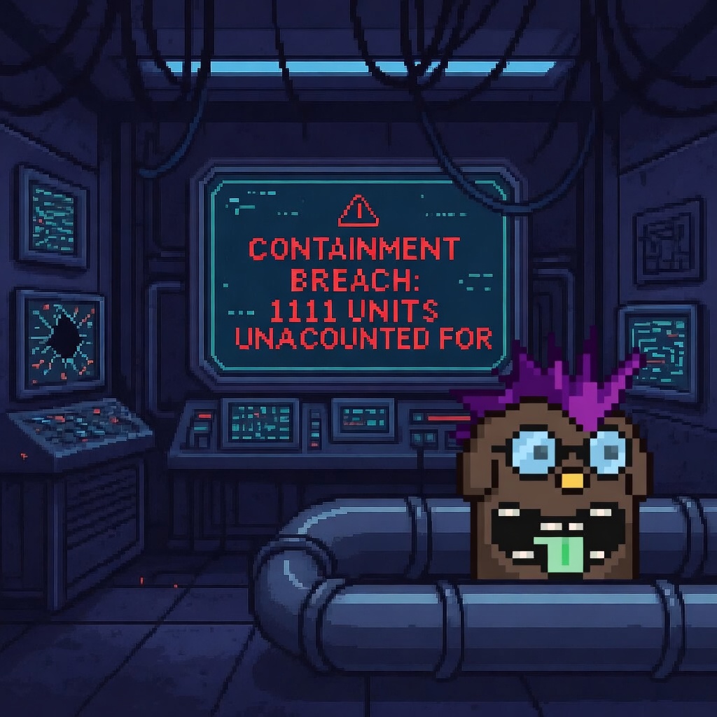 🚨 CONTAINMENT BREACH 🚨
1111 have escaped the vault... and they’re not hiding for long.
Brace yourself — the hunt begins soon ‼️