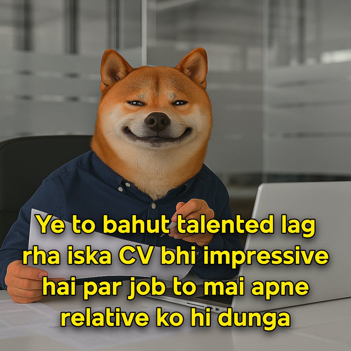 yesofficialraja's tweet photo. HR meme https://t.co/2WDaOjNbjV