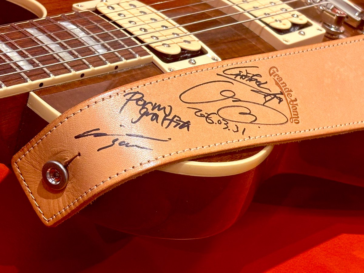 Grande uomo®︎/ギターベースストラップ専門店 tweet media