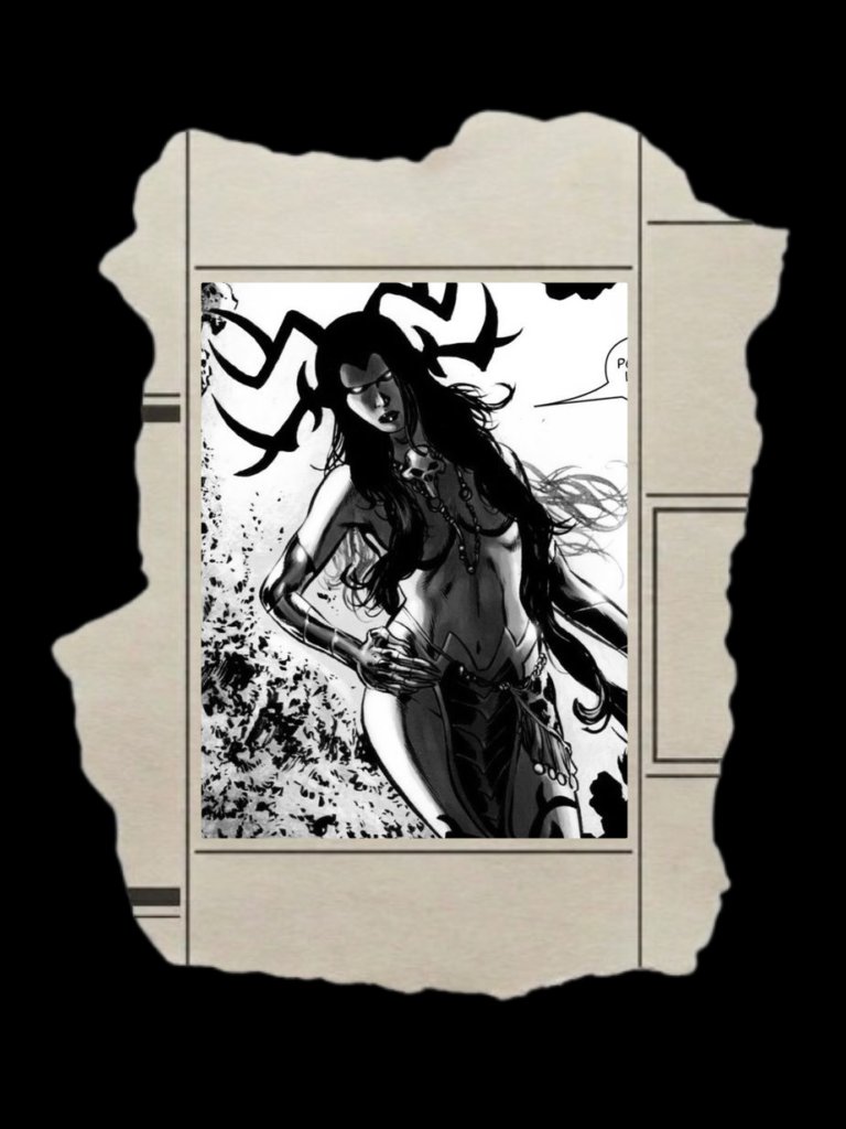 marvelizamos's tweet photo. ✶⠀──⠀mariana nott &amp; @cinttilo.   
 
idade: 21 anos.
pronomes: ela/dela.
sexualidade: não se rotula.
personagem: hela.
lado: máscara. https://t.co/UjRAUAC6Yv