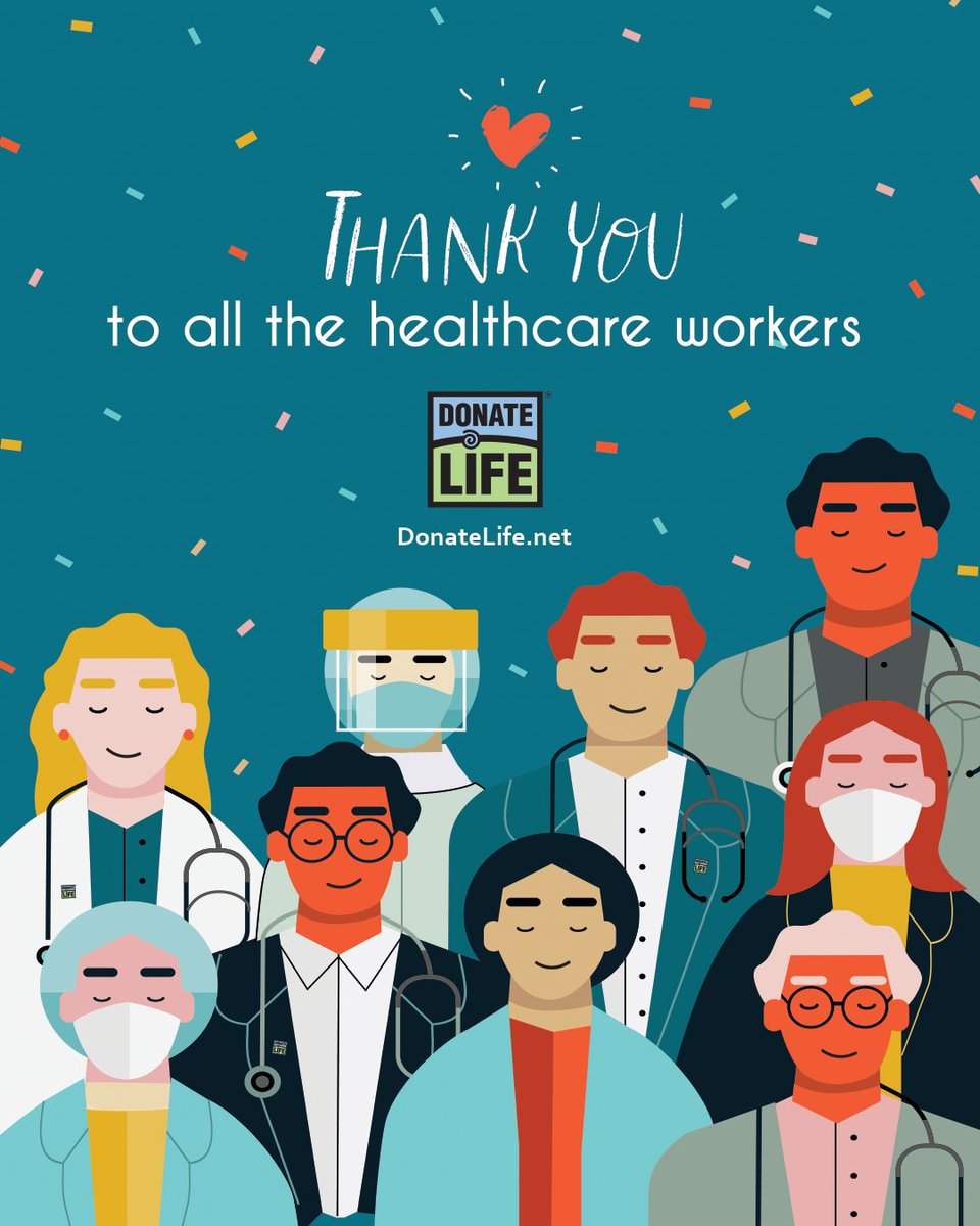 Lifebanc's tweet photo. Today we're encouraging everyone to reach out and thank the healthcare teams that supported them through their unique #DonateLife journey. Tag them in the comments, send them this post, or reach out directly. We're all stronger together 💙💚 https://t.co/BxhIFwDJGn