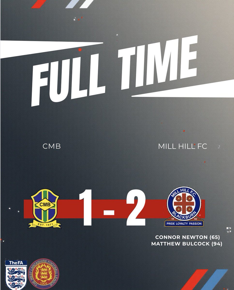 We advance to the final of the president cup 

Up the mill 🔴⚫️