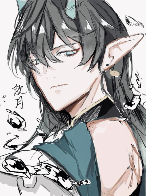 絵チャ、丹恒ばかり描いてる気する