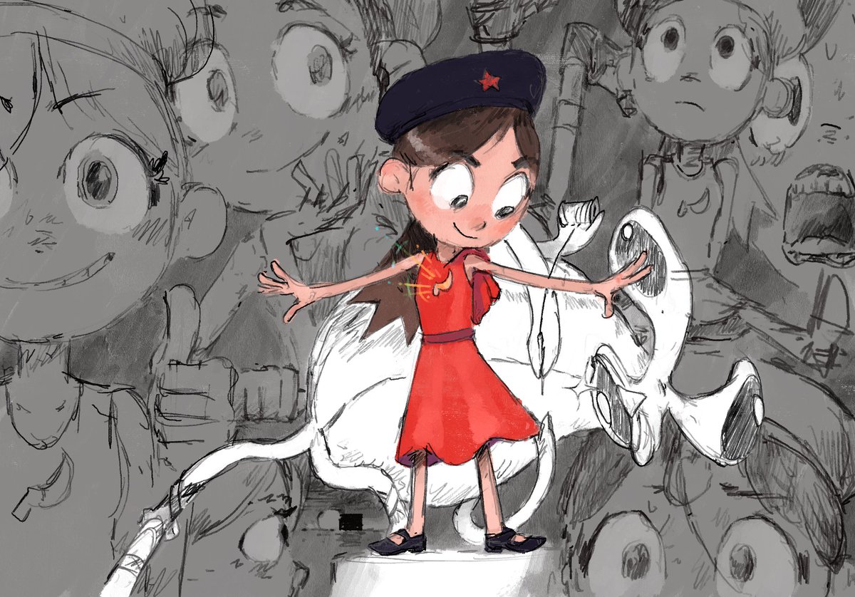 GenrihVolf's tweet photo. This is the first time they've made clothes for a teenage girl. But it's free, and based on her own design.

#oc #beyondsummer https://t.co/QqIGwRH23n