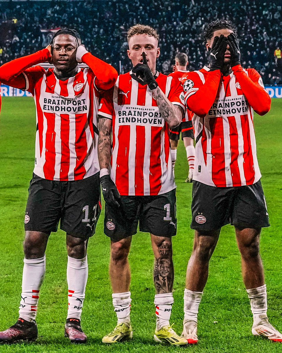 Teepaz7's tweet photo. See no evil 🙈  
Hear no evil 🙉  
Speak no evil 🤫  

…until the goals start entering 😭  
Now everybody don see am, hear am, talk am 😂⚽️🔥 https://t.co/VWVf1SIVUS