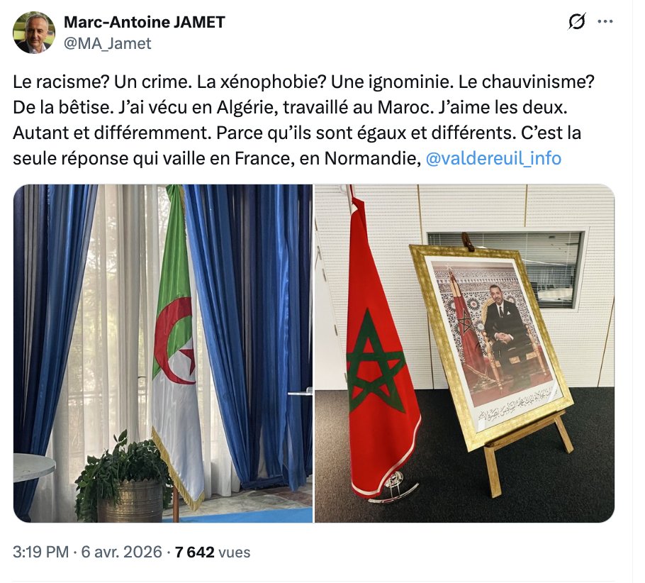 The News tweet media