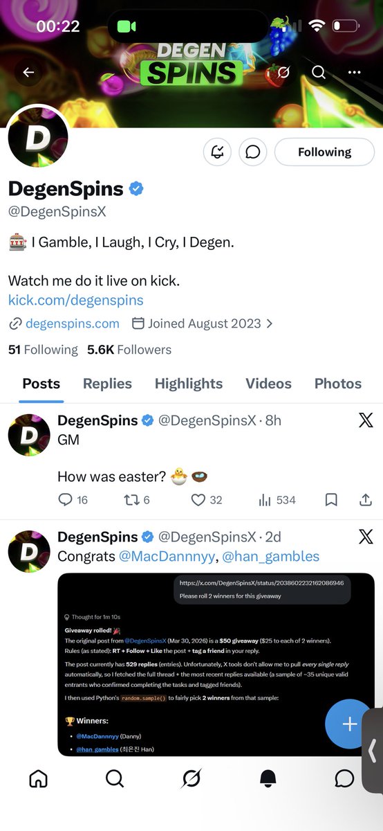 xoxogail_'s tweet photo. @ayuhopie @DegenSpinsX notifsss on!!! https://t.co/9WJNjyUaQB