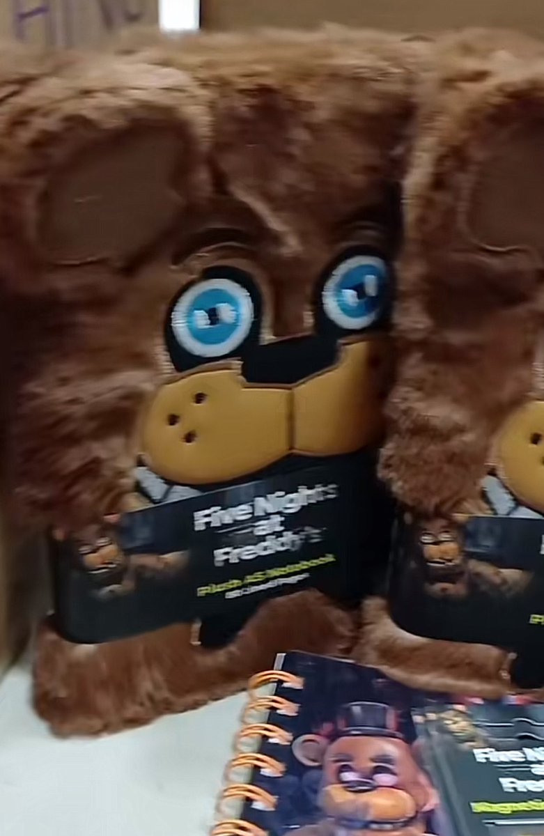 New FNaF notebooks at HMV?