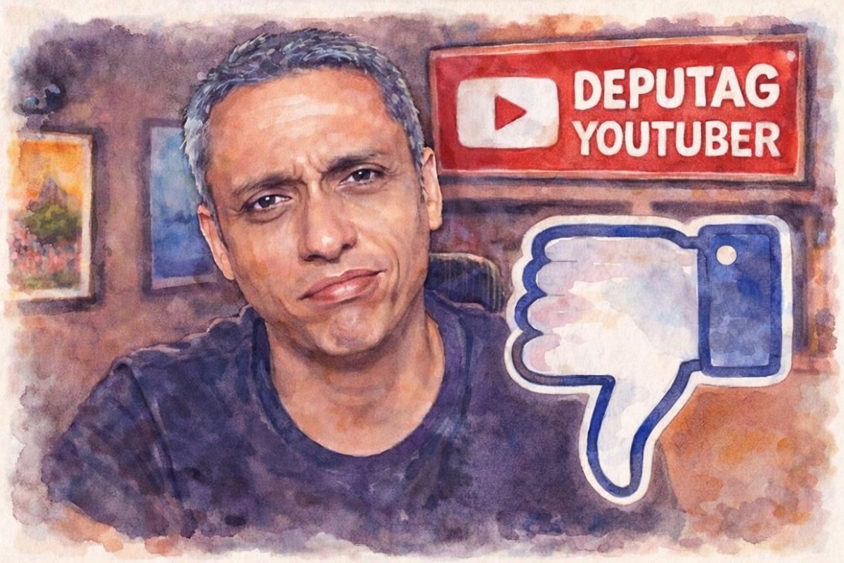 Vai vendo ... #85 Charges do Farol. 'Político ou Youtuber?' No seu, no nosso Substack <a href="/FarolLiber/">Farol Da Liberdade 🔦</a> <a href="/gusklinglopes/">🇧🇷 Gustavo Kling Lopes 🗽</a>