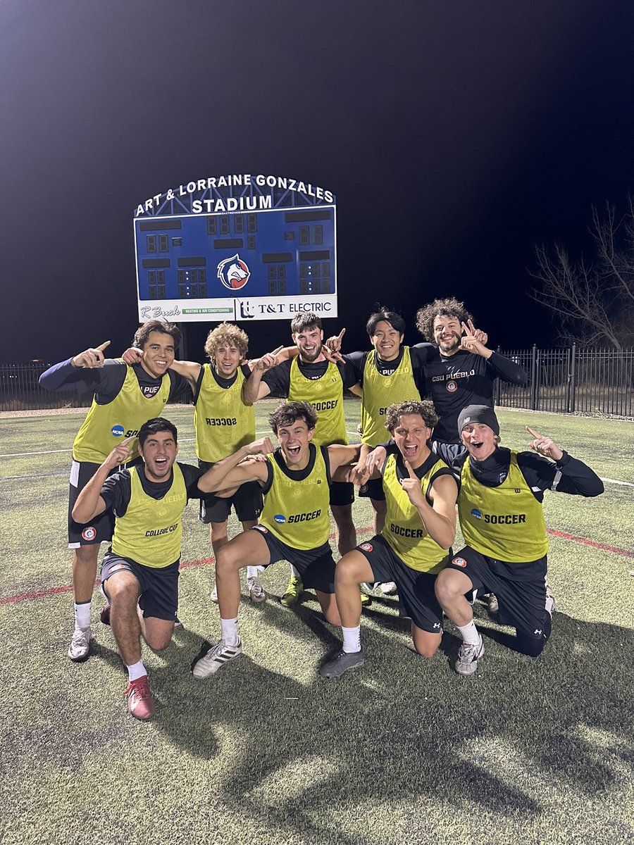 CSU Pueblo - Men‘s Soccer tweet media