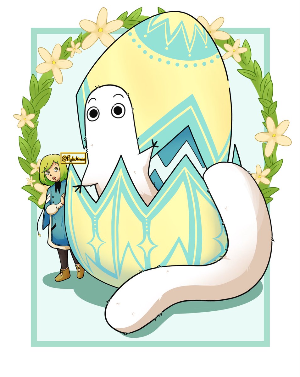 PaulichiwiDraw's tweet photo. [ #witchhatatelier #Δ帽子 ]

Happy Easter and Witch Hat Atelier Day! https://t.co/0G9XmwrqkK