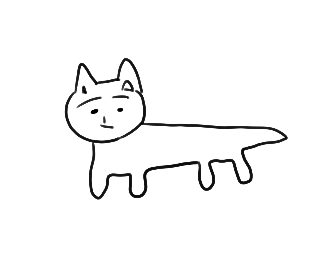 父の描いた、マルプーです 