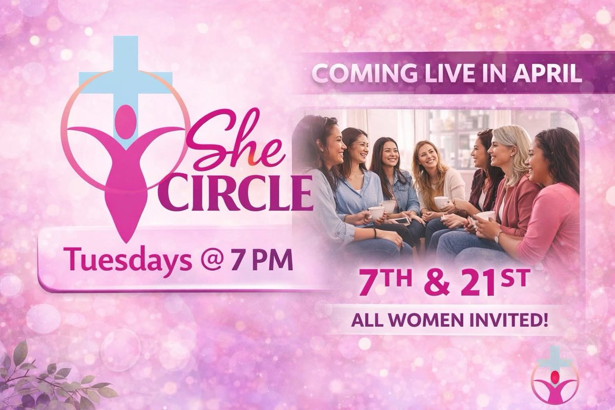 yolandaceocoach's tweet photo. Good Morning Ladies! I am so excited to have all of you attend tomorrow at 7pm at the church She circle is gathering around the word amen ❤️ please bring a friend to join us ❤️ https://t.co/gT6z8zplpv