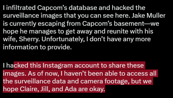 Loonalia_'s tweet image. #ResidentEvil #FreeJake #FreeClaire #FreeJill #FreeAda