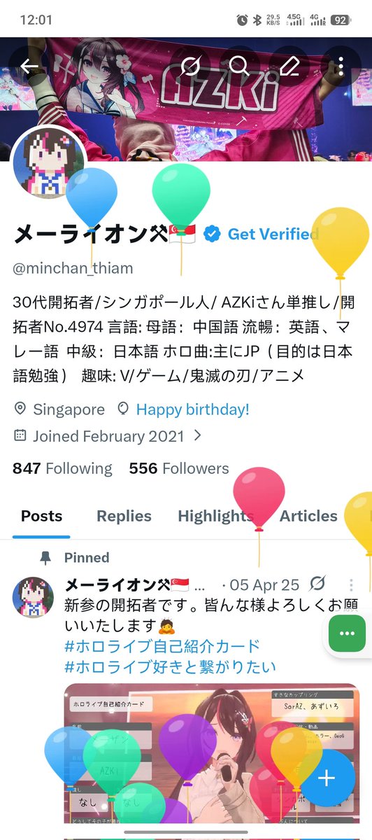 メーライオン⚒🇸🇬 tweet media