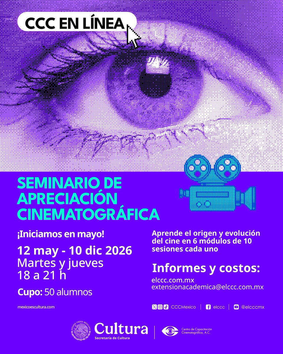 Centro de Capacitación Cinematográfica tweet media