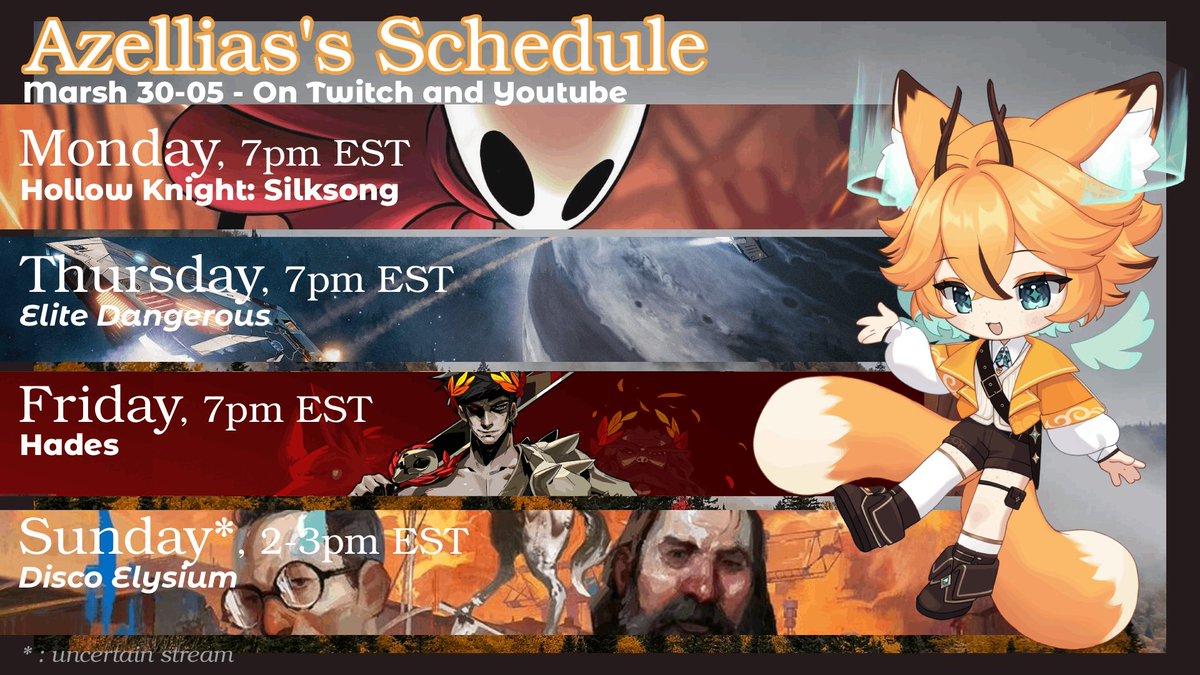 Azellias_TH's tweet photo. Fasten your seatbelts, because we're back in SPACE, with ELITE DANGEROUS thursday ! https://t.co/aBXgmBLnz3