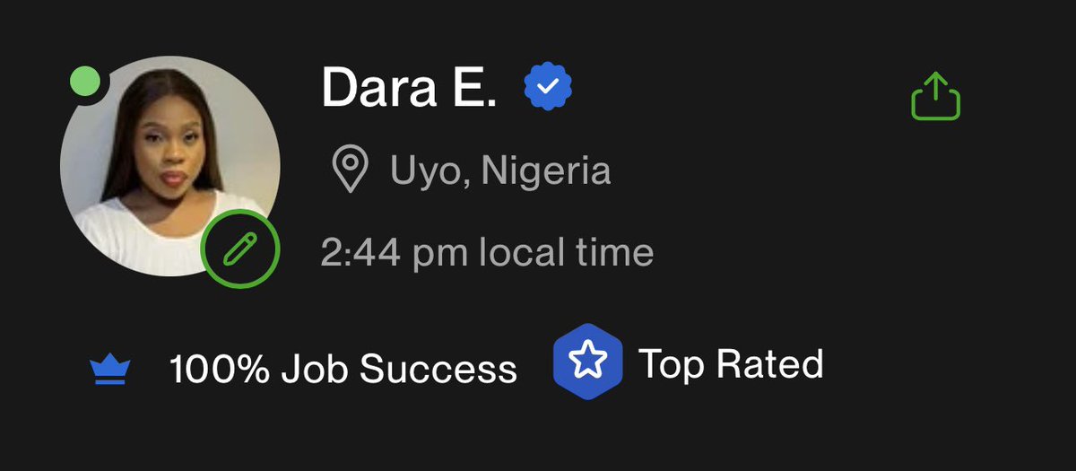 Dara Ekwere tweet media