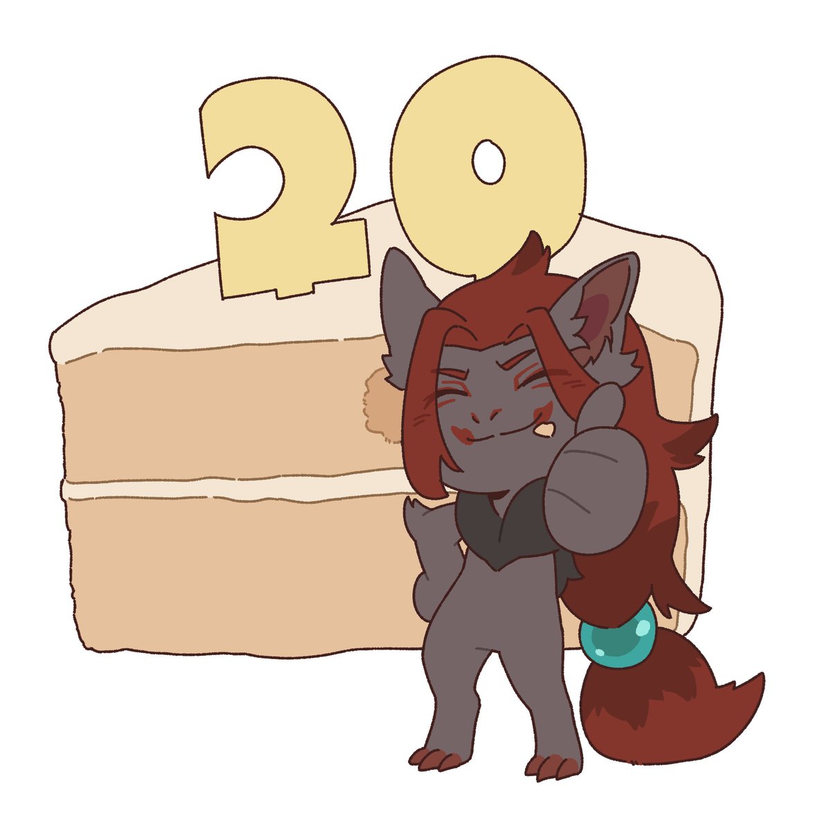 as of today i am 20 years old! yay!

#zoroark
