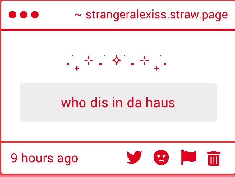 strangeralexiss's tweet image. Is this a #reference I’m not getting